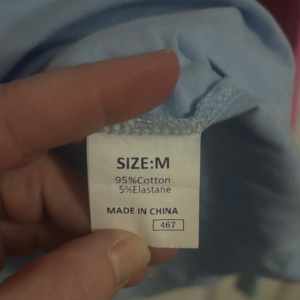 SHEIN Colorblock Sweatshirt - Blue, Pink, Orange, Mint size Medium - Picture 6 of 7